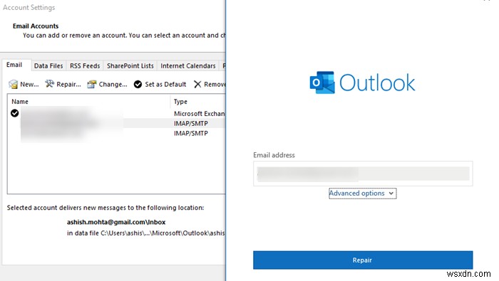 첨부 파일이 있거나 없는 Windows에서 Outlook이 이메일을 보내지 않음 