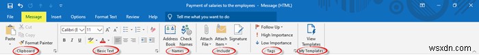 기능을 사용하여 Outlook 앱에서 새 이메일을 만드는 방법 