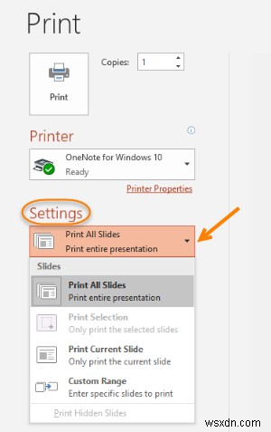 PowerPoint 프레젠테이션을 인쇄하는 방법 – 슬라이드, 메모 및 유인물 