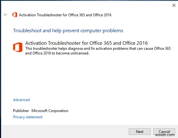 Microsoft Office 제품 키 설치 오류 0x80070005 