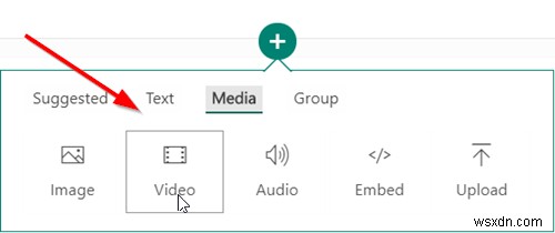 Microsoft Sway에 비디오 및 오디오 파일을 추가하는 방법 