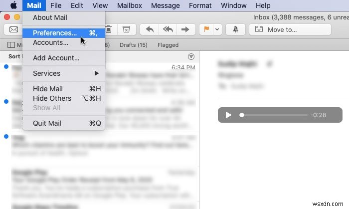 Mac에서 Outlook을 기본 이메일 리더로 설정하는 방법