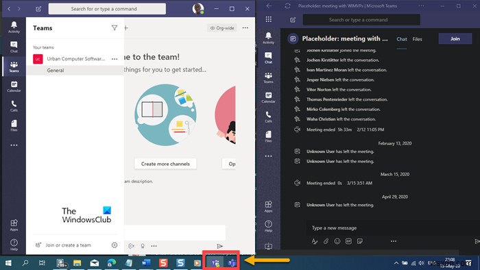 Windows 11/10에서 Microsoft Teams의 여러 인스턴스를 여는 방법 