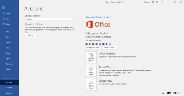 Microsoft Office가 활성화되지 않았거나 라이선스가 없으면 어떻게 됩니까?