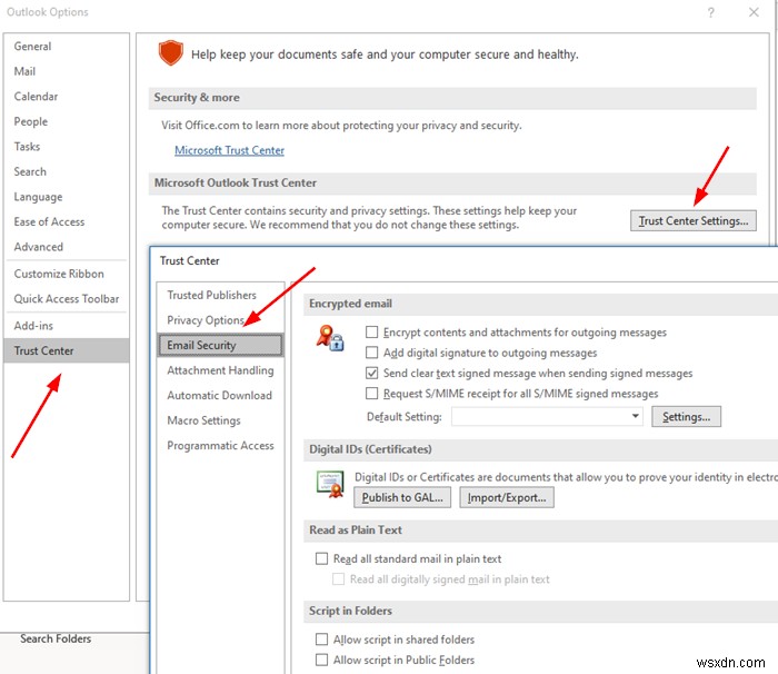 Microsoft Outlook 앱 및 Outlook.com에서 이메일을 암호화하는 방법