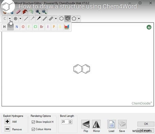 Chem4Word는 Microsoft Word용 화학 추가 기능입니다. 