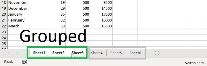 Excel에서 워크시트를 그룹화하는 방법