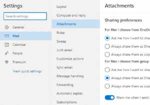 Outlook.com 또는 데스크톱 앱에서 이메일에 파일을 첨부할 수 없음 [수정됨] 