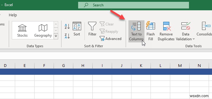 Excel 및 Google 스프레드시트에서 텍스트를 열로 분할하는 방법 