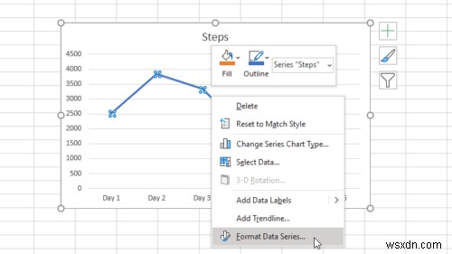 Excel 및 Google 스프레드시트에서 부드러운 곡선 그래프를 만드는 방법 