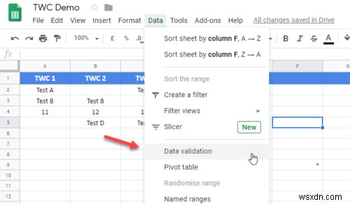 Excel 및 Google 스프레드시트에서 드롭다운 목록을 만드는 방법 