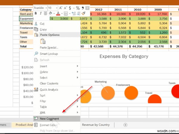 @mention을 사용하여 피드백을 위해 Office 365 앱 댓글에서 누군가를 태그하는 방법