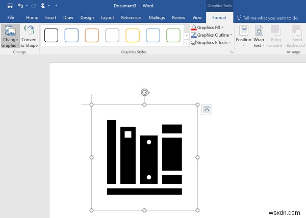 Microsoft Word를 사용하여 SVG 아이콘을 도형으로 변환하는 방법