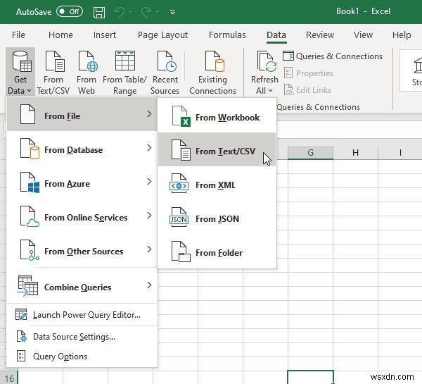 텍스트(TXT/CSV) 파일을 Excel 파일로 변환하는 방법