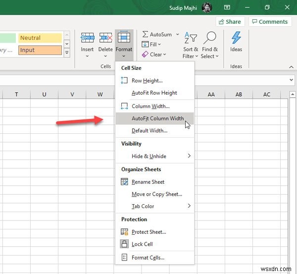 Excel에서 텍스트 오버플로를 방지하는 방법