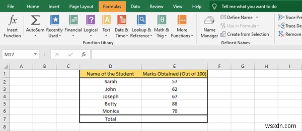 Microsoft Excel에 수식 및 함수를 삽입하는 방법