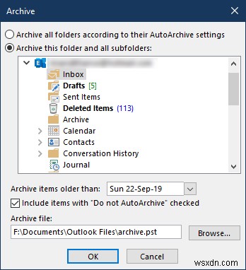 Outlook에서 이메일을 보관하고 보관된 이메일을 검색하는 방법