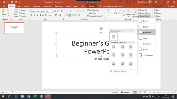 초보자를 위한 Microsoft PowerPoint 자습서