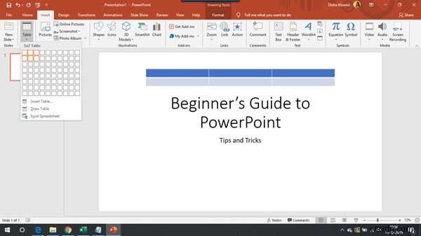 초보자를 위한 Microsoft PowerPoint 자습서