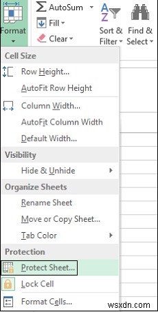 Microsoft Excel 시트에서 수식을 숨기는 방법