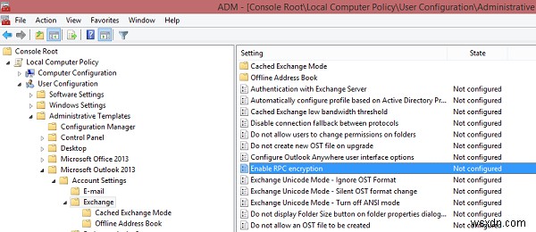 Microsoft Exchange에 연결할 수 없습니다. Outlook이 온라인 상태이거나 연결되어 있어야 합니다. 