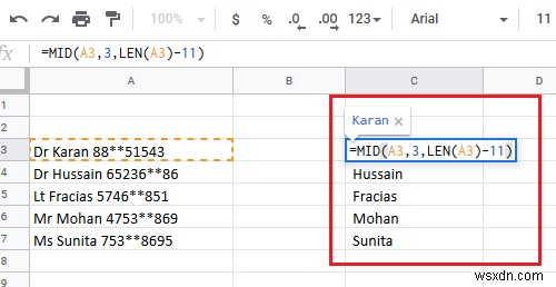 Excel에서 특정 문자 앞이나 뒤에 있는 텍스트를 제거하는 방법 