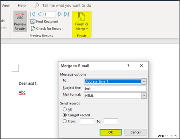 Microsoft Outlook에서 이메일 병합에 개인화된 첨부 파일을 추가하는 방법 