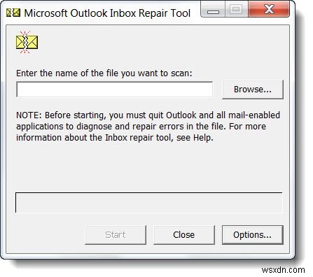 받은 편지함 복구 도구 등으로 손상된 Outlook PST 및 OST 개인 데이터 파일을 복구하십시오. 