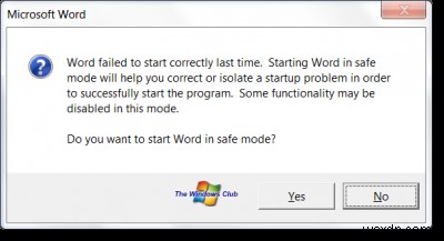 Microsoft Word가 Windows 컴퓨터에서 작동하지 않는 문제 수정