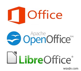 Microsoft Office vs OpenOffice vs LibreOffice:어느 것이 더 낫습니까? 