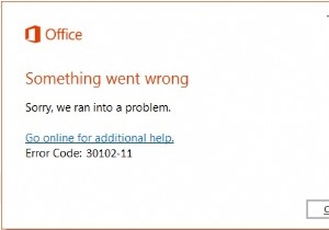 Office 설치 오류 코드 30102-11, 30102-13, 30103-11, 30103-13 해결 방법