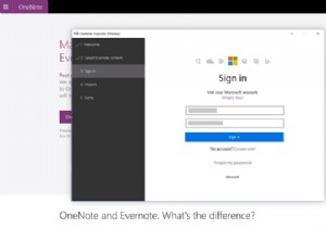 OneNote 가져오기 도구로 Evernote에서 OneNote로 노트 손쉽게 마이그레이션하기