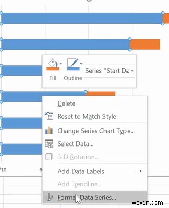 Microsoft Excel을 사용하여 Gantt 차트를 만드는 방법 