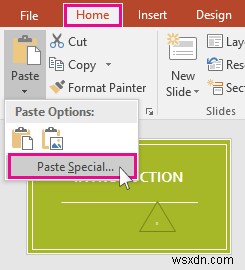 Excel 데이터를 PowerPoint 슬라이드로 변환하는 방법