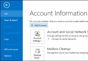 Windows People 앱 연락처를 Outlook으로 마이그레이션하는 방법