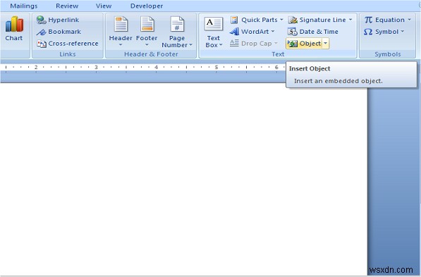 Word 문서에 Excel 스프레드시트를 삽입하는 방법 