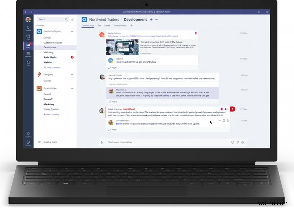 Microsoft Teams 그룹 채팅 소프트웨어 – 기능 및 FAQ