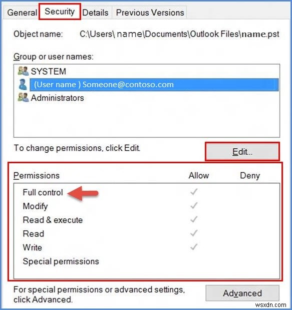 Windows 10에서 PST 파일에 액세스하거나 Outlook을 시작할 수 없습니다.