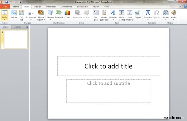 Microsoft PowerPoint에서 질감 있는 슬라이드 배경을 만드는 방법