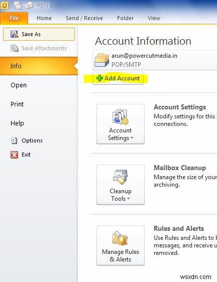 Outlook 데스크톱 앱과 함께 사용할 수 있는 Outlook.com용 이메일 설정 