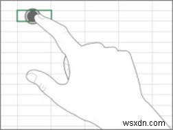 태블릿 및 터치 스크린 장치에서 Office를 사용하기 위한 터치 제스처