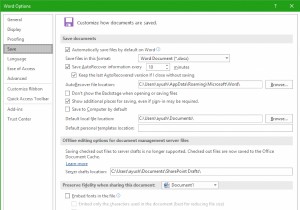 Office 앱 자동 저장 시간 간격 변경 방법 – Word, Excel, PowerPoint 설정 가이드