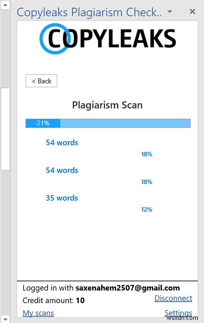 Microsoft Word용 무료 표절 검사기 추가 기능을 사용하는 방법 