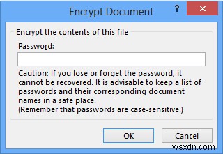 Microsoft Office 문서를 암호로 보호하는 방법 