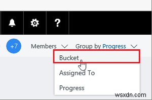 Microsoft Planner에서 작업을 정렬하기 위해 버킷을 만드는 방법
