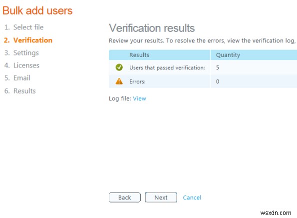 Office 365에서 대량 가져오기로 여러 사용자를 추가하는 방법