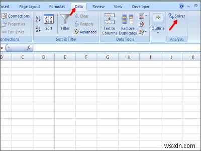 해 찾기 추가 기능을 사용하여 Excel에서 방정식을 푸는 방법 