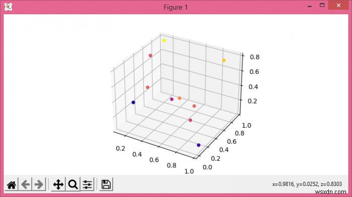 Matplotlib의 3D Scatter 플롯에서 투명도를 끄는 방법은 무엇입니까? 