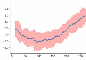 Python에 표시된 신뢰 구간으로 시계열 배열을 그리는 방법은 무엇입니까? (매트플롯립) 