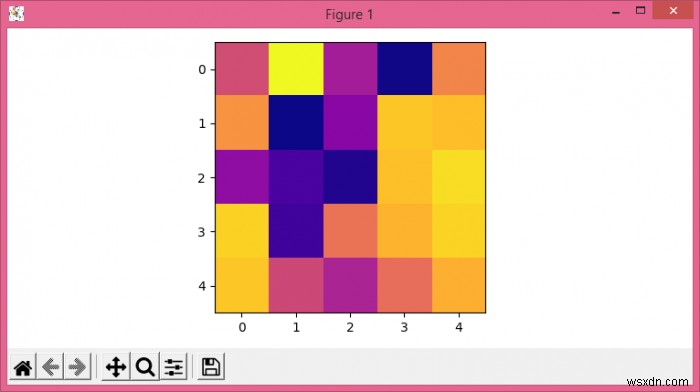 matplotlib.pyplot, imshow() 및 savefig()를 사용하여 전체 해상도로 플로팅 